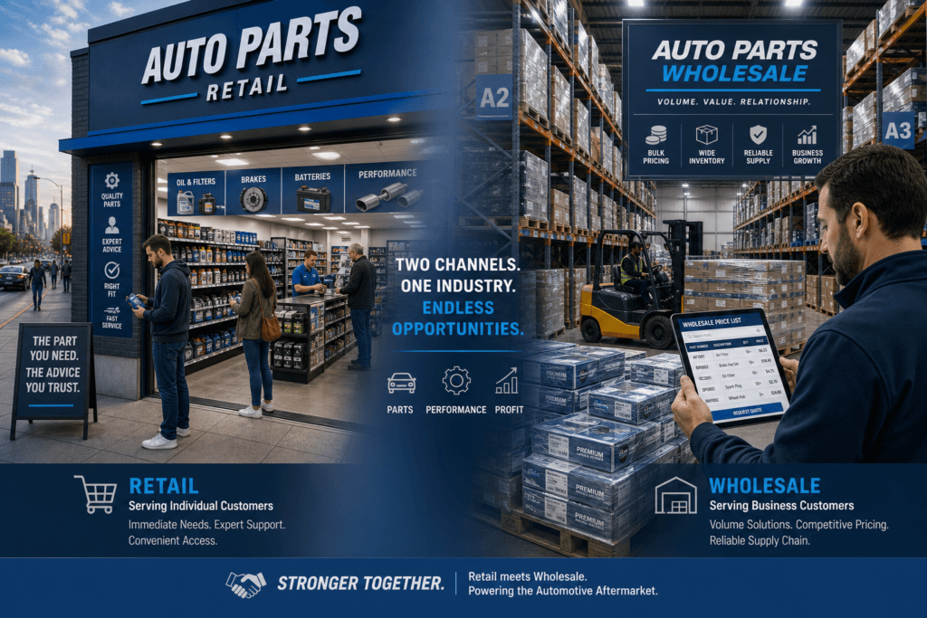 Auto Parts Retail and Wholesale
